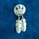 Feather Shield Pin