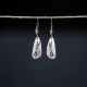 Small SS Dragonfly Earrings with Beads