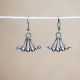 Lined Navajo Pearl Earrings