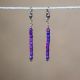 Purple Mojave Turquoise Earrings
