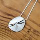 Silver Dragonfly Necklace