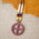 Pipestone Medicine Wheel Necklace