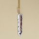 Feather - Lightning Bolt Necklace