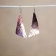 Triangle Copper Earrings
