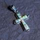 Opal Cross Pendant