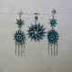 Needle Point Turquoise Set