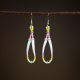 Beaded Loop Earrings