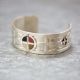 Inlaid Medicine Wheel Bracelet