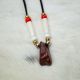 Trade Bead & Pipestone Necklace