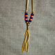 Gun Shell & Beads Necklace