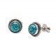 Gemstone Stud Earrings