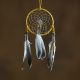Antler Bone Center Dream Catcher - 4 Inch