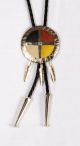 Inlayed Medicine Wheel Bolo