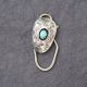 Turquoise Stone Key Ring