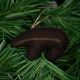 Leather Bear Ornament