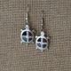 Medicine Wheel Turtle Earrings