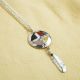 Medicine Wheel - Feather Necklace