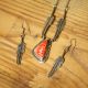 Antique Spiny Coral Necklace Set