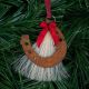 Horsehair Horseshoe Ornament