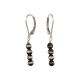 Linear Onyx Bead Earrings