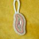 Pink Beaded Keyring