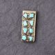 Turquoise Stones Money Clip