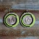 Mount Rushmore Token Earrings