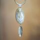 Gold Eagle Feather Necklace