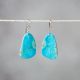 Turquoise Slab Earrings