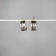 Silver Tracks Hoops