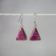 Purple Spiny Oyster Earrings