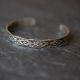 Silver Designed Cuff