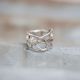 Sterling Silver Open Cut Ring