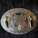 Standing Buffalo - Buffalo Skull Buckle