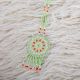 Green Beaded Medallion