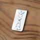 Geometric Design Money Clip