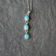 Sleeping Beauty 3 Dots Necklace