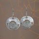 Sterling Silver Half Moon & Heart