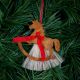 Horsehair Rocking Horse Ornament