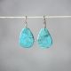 Turquoise Slab Earrings