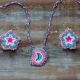 Beaded Moon & Star Set