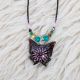 Purple Butterfly Necklace