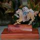 Sitting Bull Sterling Sculpture
