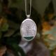 Running Horse Shield Necklace