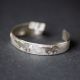 Narrow Running Horse Cuff Bracelet