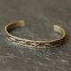 Deep Stamped Cuff