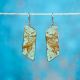 Number 8 Turquoise Earrings