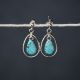 Turquoise Teardrop Earrings