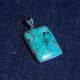 Turquoise Square Pendant