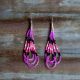 Earring Beaded Small Butterfly